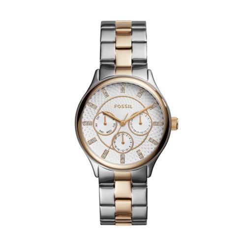 Fossil Modern Sophisticate Multifunction Two-tone Stainless Steel Watch  Jewelry - Bq1564