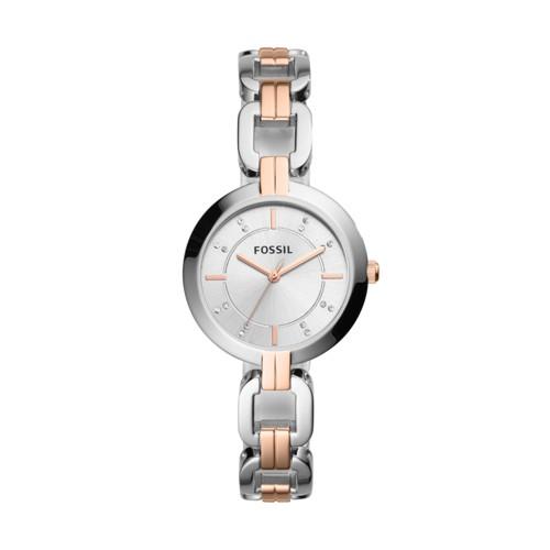 Fossil Kerrigan Three-hand Two-tone Stainless Steel Watch  Jewelry - Bq3341