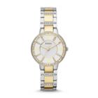 Fossil Virginia Two-tone Stainless Steel Watch   - Es3503