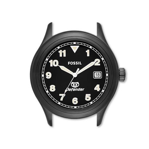 Fossil Defender Black Stainless Steel Watch Case Dec1018 Black