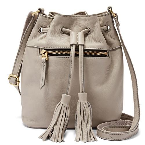 Fossil Jules Mini Drawstring Satchel With Tassle Zb6764055 Handbag