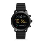 Fossil Refurbished Gen 3 Smartwatch - Q Explorist Black Silicone  Jewelry - Ftw4005j