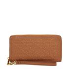 Fossil Logan Rfid Zip Around Clutch  Wallet Tan- Sl7899231