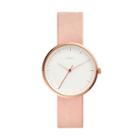 Fossil Essentialist Three-hand Blush Leather Watch  Jewelry - Es4426