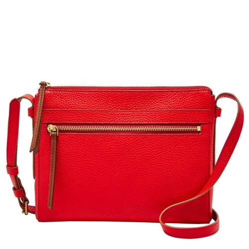 Fossil Felicity Crossbody  Handbag Real Red- Shb2001622