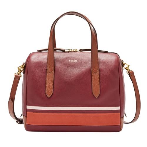 Fossil Lola Crossbody  Handbag Pink Multi- Shb1983664