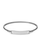 Fossil Plaque Steel Bracelet  Jewelry - Jf02966040