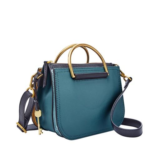Fossil Ryder Mini Satchel  Handbags Caribbean- Zb7712981