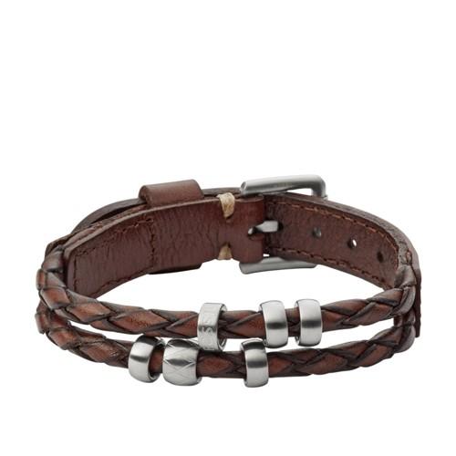 Fossil Retro Pilot Bracelet - Brown  Jewelry - Jf02345040
