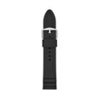 Fossil 22mm Black Silicone Watch Strap   - S221304