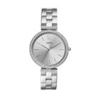 Fossil Madeline Three-hand Stainless Steel Watch  Jewelry - Es4539