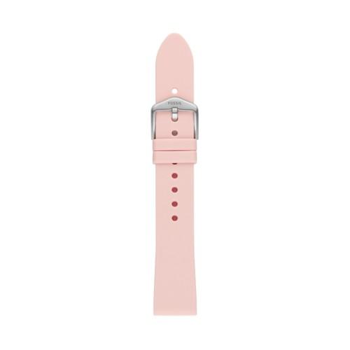 Fossil 18mm Blush Silicone Strap   - S181395