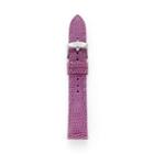 Fossil Leather 18mm Watch Strap - Purple Lizard   - S181160
