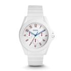 Fossil Poptastic Sport Multifunction White Silicone Strap Fs5223 White