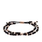 Fossil Black Beaded Bracelet  Jewelry - Joa00544791