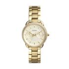 Fossil Tailor Multifunction Gold-tone Stainless Steel Watch  Jewelry - Es4263