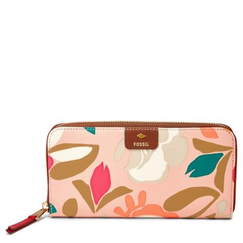 Fossil Mother's Day Pvc Zip Clutch Sl7014677 Wallet