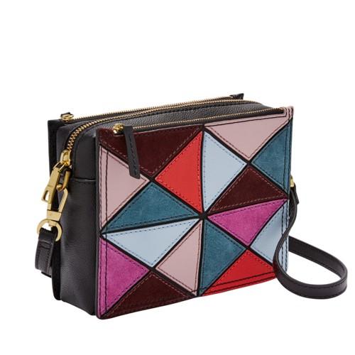 Fossil Campbell Crossbody  Handbag Multi- Zb7643998