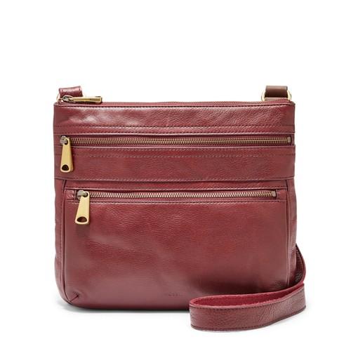 Fossil Explorer Crossbody  Handbag Cabernet- Shb1522607