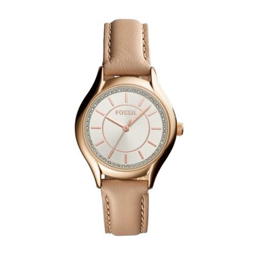 Fossil Daydreamer Three-hand Brown Leather Watch  Jewelry - Bq1596ie
