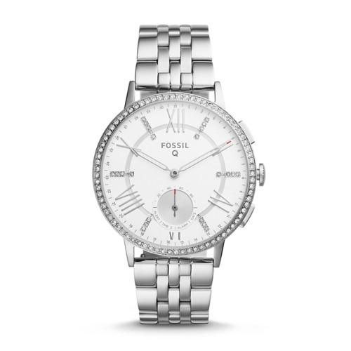 Fossil Refurbished Hybrid Smartwatch - Q Gazer Stainless Steel  Jewelry - Ftw1105j