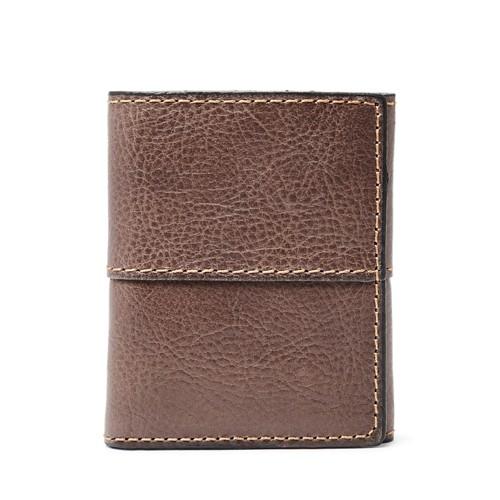 Fossil Ethan Trifold  Wallet Gunmetal- Sml1068060
