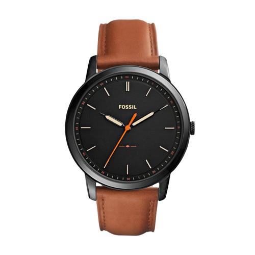 Fossil The Minimalist Slim Three-hand Light Brown Leather Watch  Jewelry - Fs5305