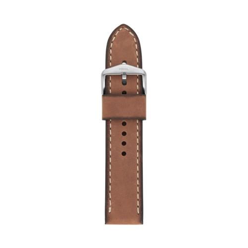 Fossil 22mm Light Brown Leather Strap   - S221450