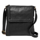 Fossil Amelia Top Zip Crossbody  Handbags Black- Shb2132001