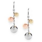 Fossil Multi Pearl Earrings Jf01312998