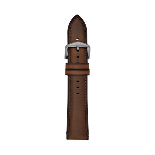 Fossil 22mm Brown Leather Strap   - S221436