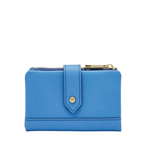 Fossil Lainie Multifunction  Wallet Crystal Blue- Swl2061967