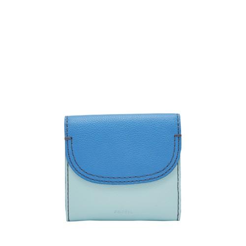 Fossil Cleo Multifunction  Wallet Blue Multi- Swl3094403