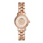 Fossil Shae Three-hand Rose Gold-tone Stainless Steel Watch  Jewelry - Bq1430