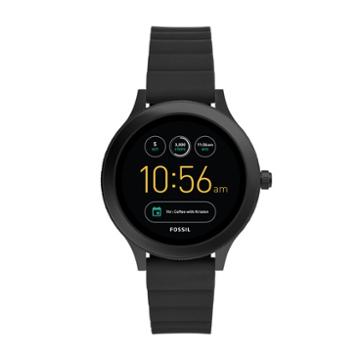 Fossil Gen 3 Smartwatch - Q Venture Black Silicone  Jewelry - Ftw6009