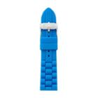 Fossil 24mm Bright Blue Silicone Watch Strap   - S241011