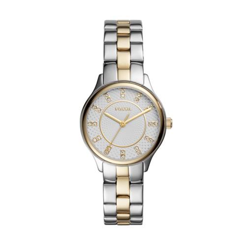 Fossil Modern Sophisticate Three-hand Two-tone Stainless Steel Watch  Jewelry - Bq1574