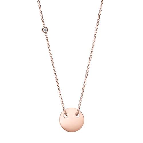 Fossil Engravable Necklace  Jewelry - Jf02566791