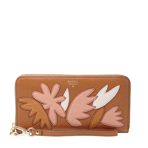 Fossil Sydney Large Zip Clutch Sl6996677 Wallet