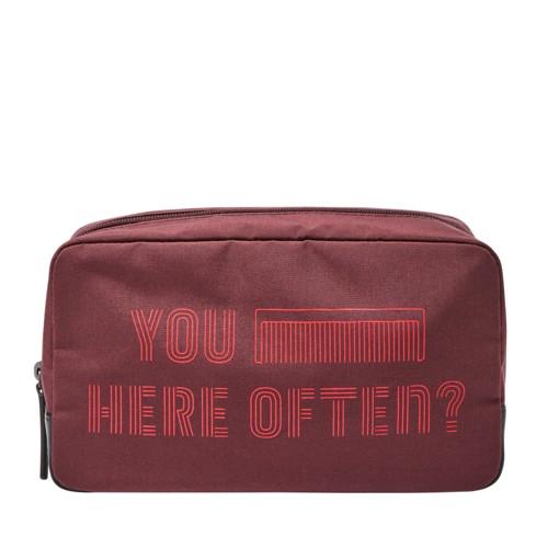 Fossil Shave Kit  Accessories Black Cherry- Mlg0628014