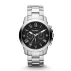 Fossil Grant Chronograph Stainless Steel Watch   - Fs4736
