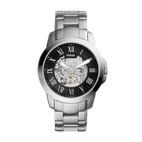 Fossil Grant Automatic Stainless Steel Watch  Jewelry - Me3103