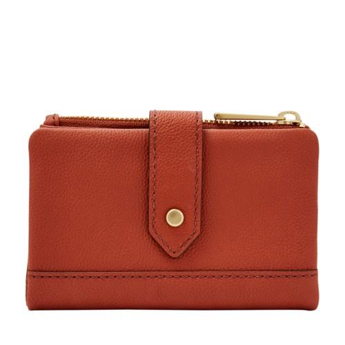 Fossil Lainie Multifunction  Wallet Terra Cotta- Swl2061861