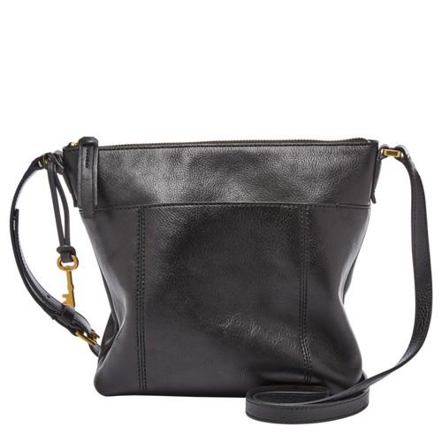 Fossil Jori Bucket Crossbody  Handbag Black- Shb1982001