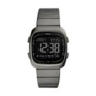 Fossil Rutherford Digital Gray Stainless Steel Watch  Jewelry - Fs5450