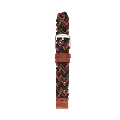 Fossil 14mm Multi-colored Leather Watch Strap   - S141160