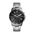 Fossil Grant Sport Chronograph Stainless Steel Watch  Jewelry - Fs5236
