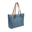 Fossil Rachel Tote  Handbag Faded Indigo- Zb7507491