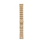Fossil 22mm Three-row Gold-tone Stainless Steel Bracelet   - S221439