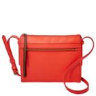 Fossil Felicity Crossbody  Handbags Neon Red- Shb2079634